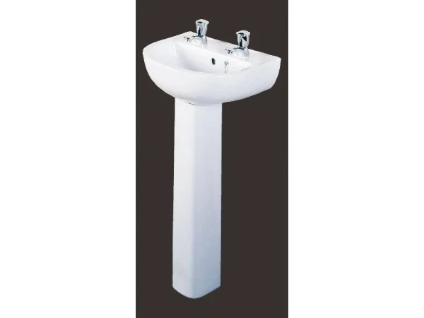 Rak Compact Small Pedestal For 46cm Basin