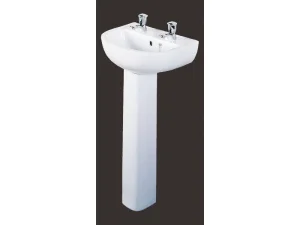 Rak Compact Small Pedestal For 46cm Basin