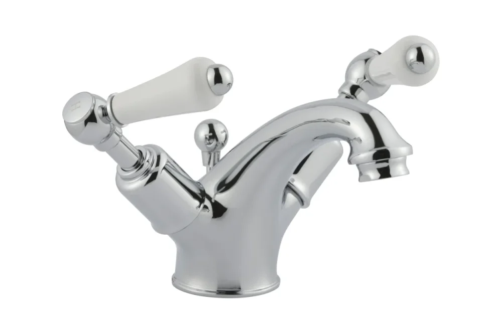Just Taps Grosvenor Lever Basin Mixer With Puw Chrome product image - Image 1