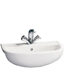 Rak Compact 55cm Semi Recessed Basin 2th product image - Image 1