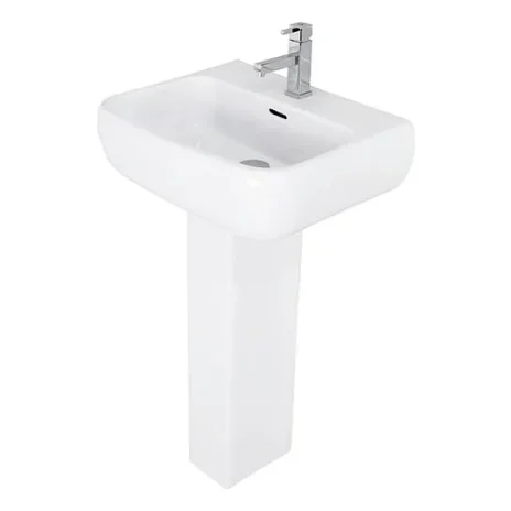 Rak Metropolitan Half Pedestal For 52cm Basin product image - Image 1