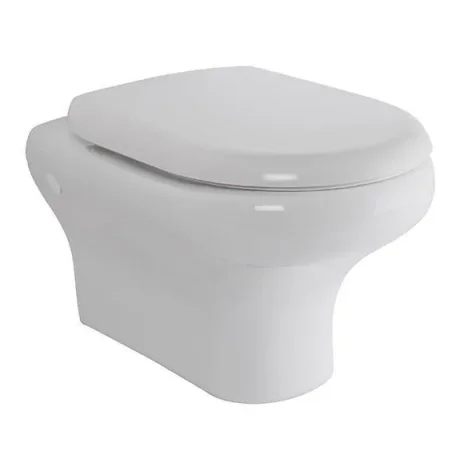 Rak Compact Special Needs 75cm Extended Rimless Back To Wall Wc Pan product image - Image 1