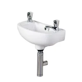 Rak Compact 45cm Slim Line Basin 2th
