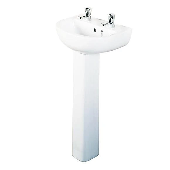 Rak Rak-compact 50cm Special Needs Basin 1th Rh With No Overflow