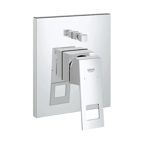 Grohe 19896000 Eurocube Hp Bath Chrome - Trim Set Only