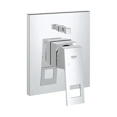 Grohe 19896000 Eurocube Hp Bath Chrome - Trim Set Only product image - Image 1