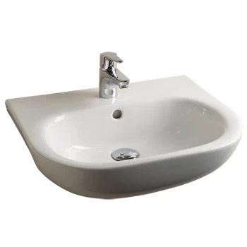 Rak Tonique 52cm Semi Recessed Basin 1th