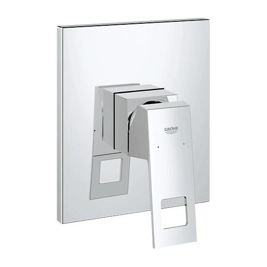 Grohe 19898000 Eurocube Hp Shwr Chrome - Trim Set Only