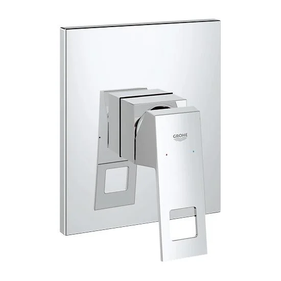 Grohe 19898000 Eurocube Hp Shwr Chrome - Trim Set Only
