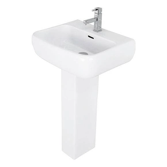 Rak Metropolitan 52cm Semi Recessed Basin 1th