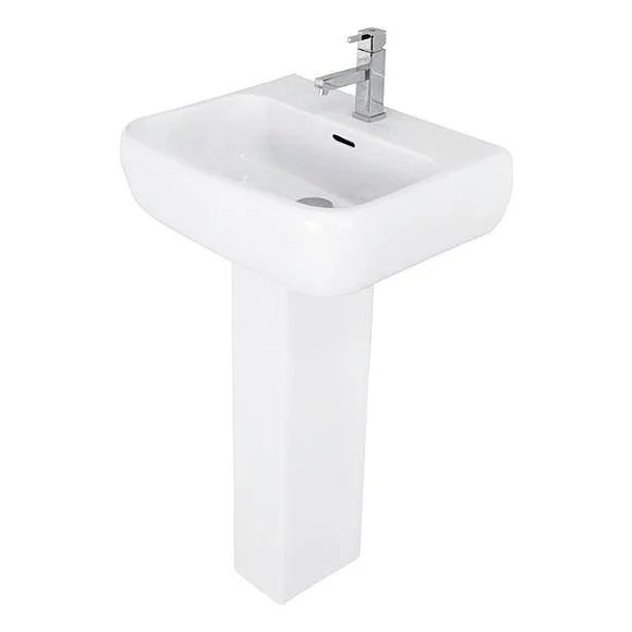 Rak Metropolitan 52cm Semi Recessed Basin 1th