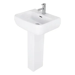 Rak Metropolitan 52cm Semi Recessed Basin 1th