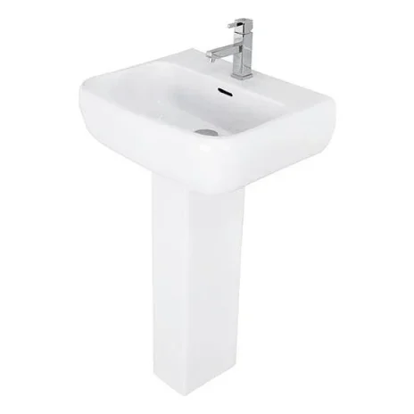Rak Metropolitan 52cm Semi Recessed Basin 1th product image - Image 1
