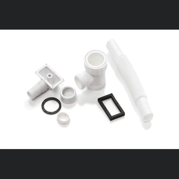 Ove Flow Plumbing Kit Excluding Overflow Plate (book Out O/fcover With This Product)