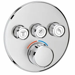 Grohe Grt Smartcontrol Thermostatic Trimset Round 3sc