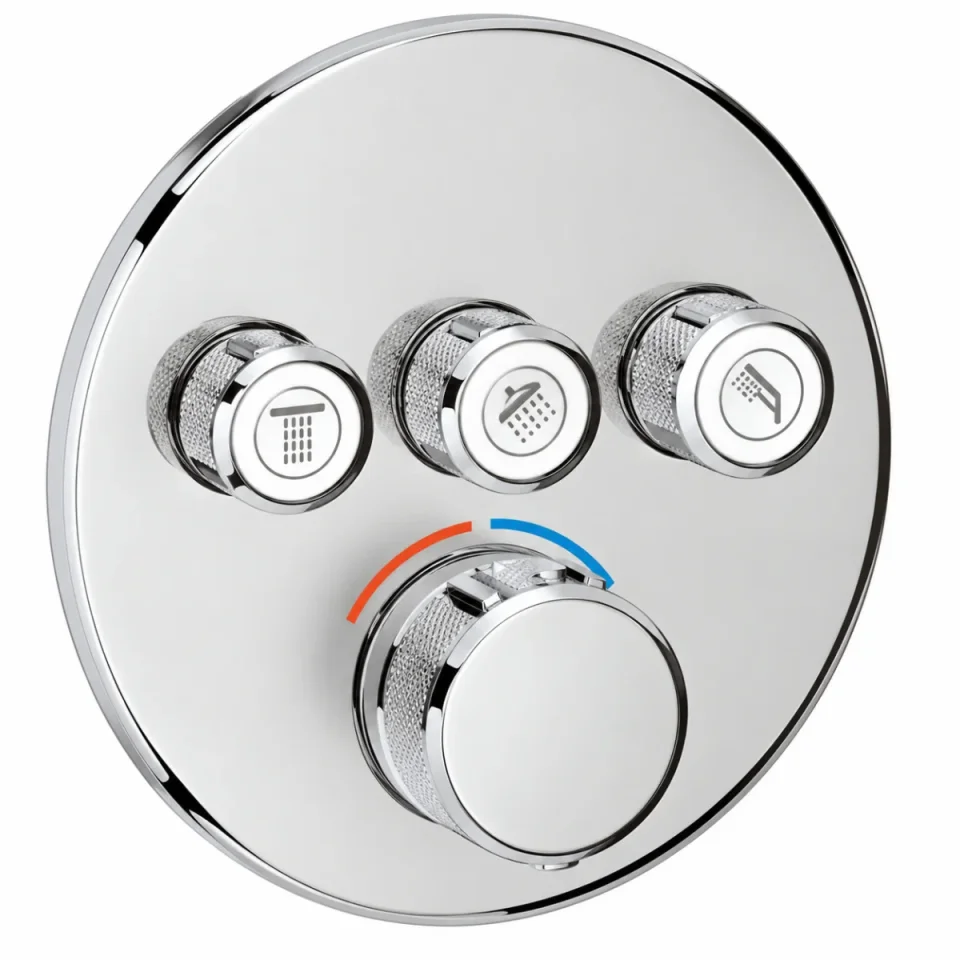 Grohe Grt Smartcontrol Thermostatic Trimset Round 3sc product image - Image 1