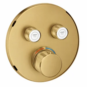 Grohe 29119gn0 Grt Smartcontrol Thm Rnd 2c Brushed Cool Sunrise - Trim Set Only