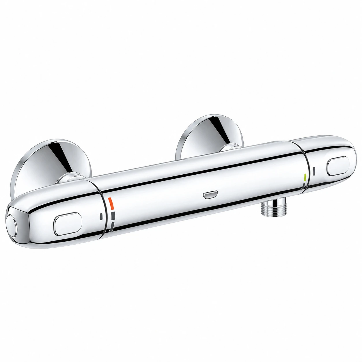 Grohe G1000 Thermostatic Shower Mixer 1/2" Matt Black