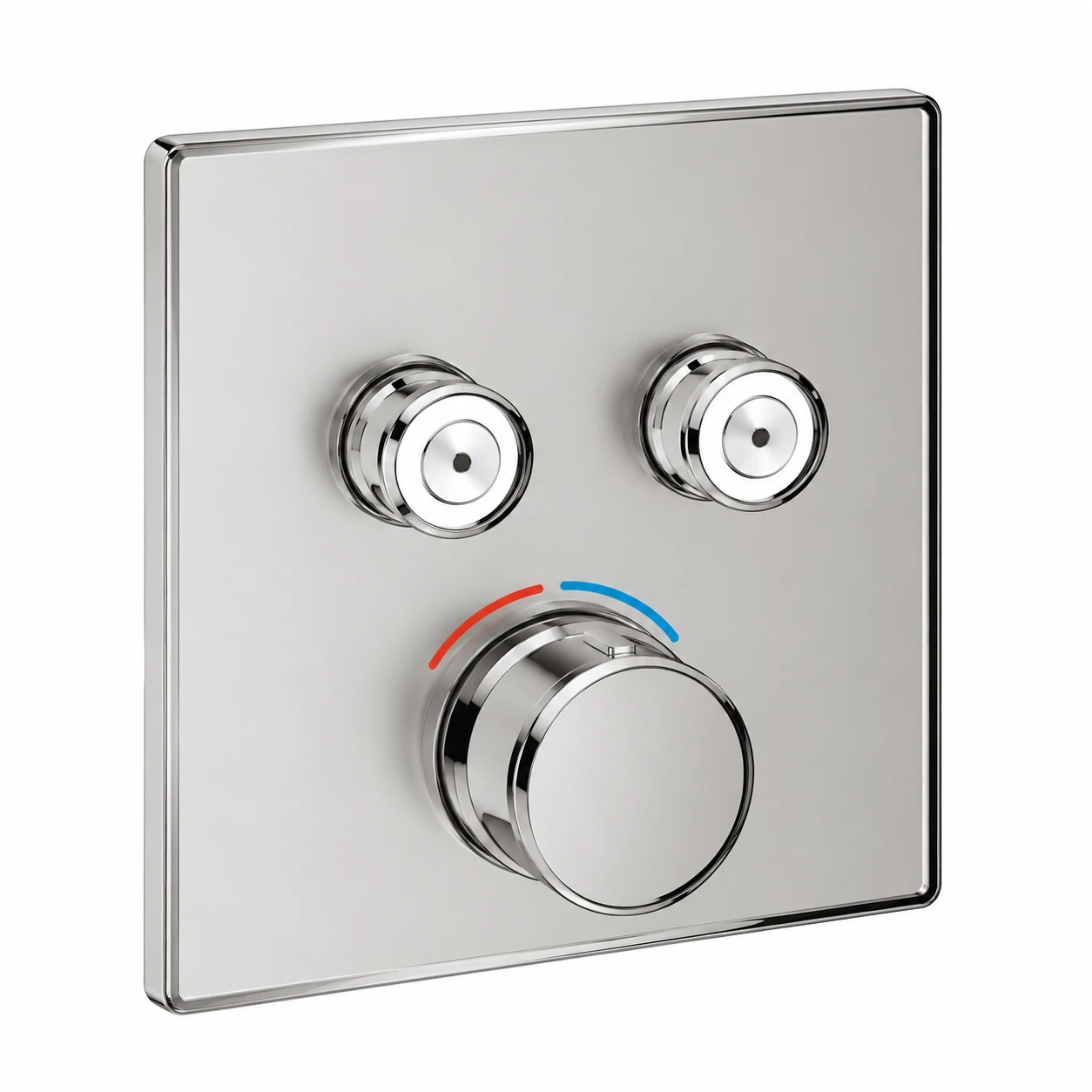 Grohe 29124dc0 Smartcontrol Thm Sq 2sc SuperSteel - Trim Set Only