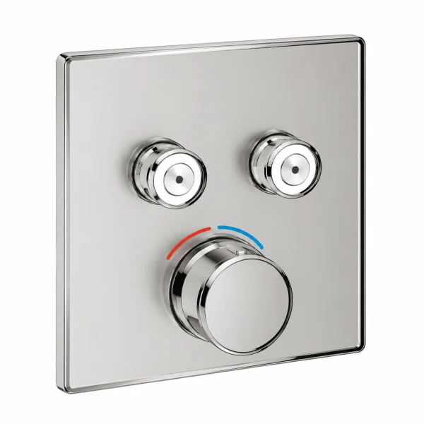 Grohe 29124dc0 Smartcontrol Thm Sq 2sc SuperSteel - Trim Set Only
