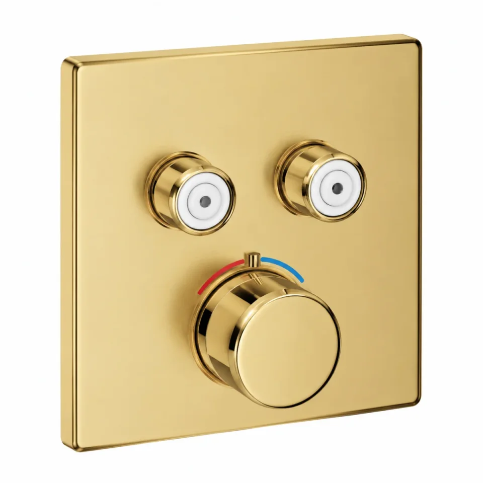 Grohe 29124gn0 Smartcontrol Thm Sq 2sc Brushed Cool Sunrise - Trim Set Only product image - Image 1