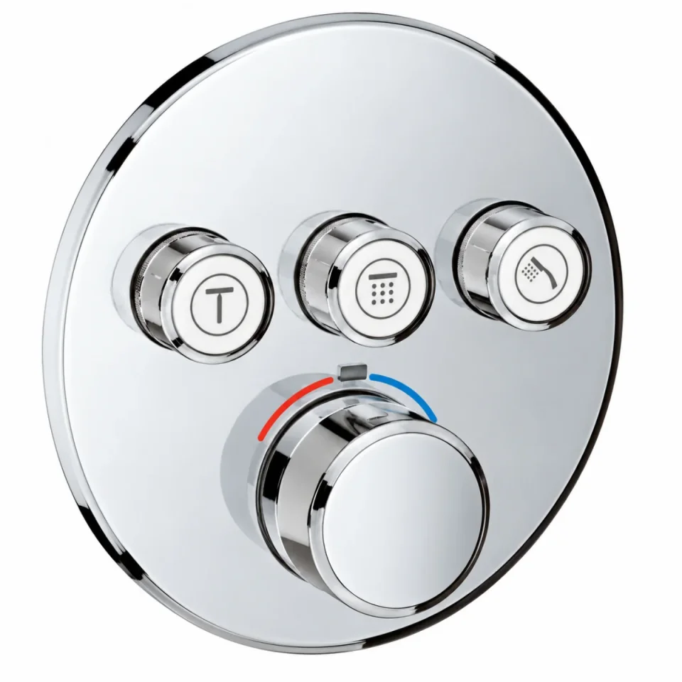 Grohe Grt Smartcontrol Thermostatic Trimset 3sc product image - Image 1