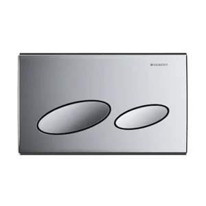 Geberit Kappa20 Flush Plate For Dual Flush - Gloss Chrome