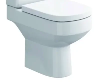 Pura Flite Ice Comfort Close Coupled Wc Bowl With Fixings product image - Image 1