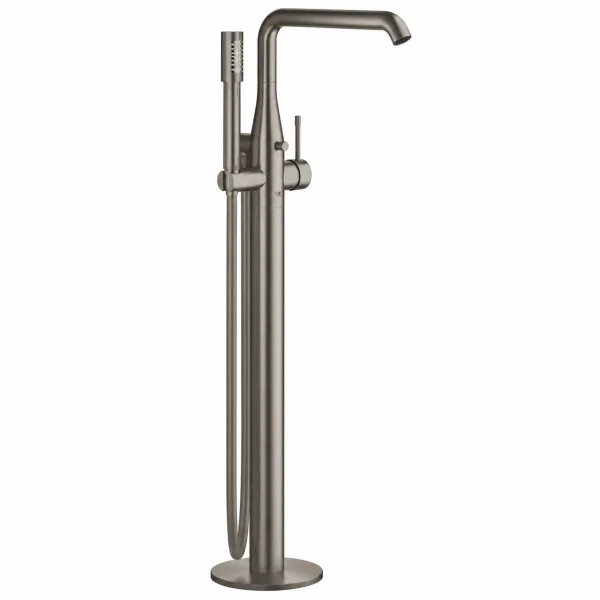 Grohe Essence New Ohm Bath Freest. Brushed Hard Graphite