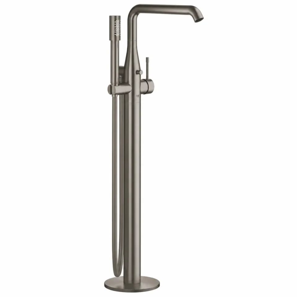 Grohe Essence New Ohm Bath Freest. Brushed Hard Graphite product image - Image 1