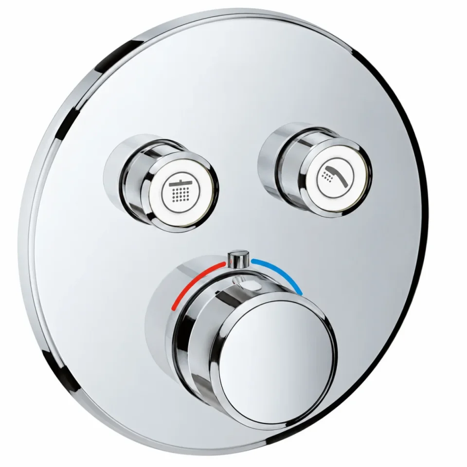 Grohe 29507kf0 Grt Smart Control Thm 25c Phantom Black - Trim Set Only product image - Image 1