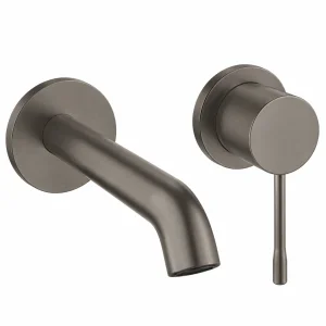 Grohe Essence New Ohm Trimset Basin 2-h M Brushed Hard Graphite