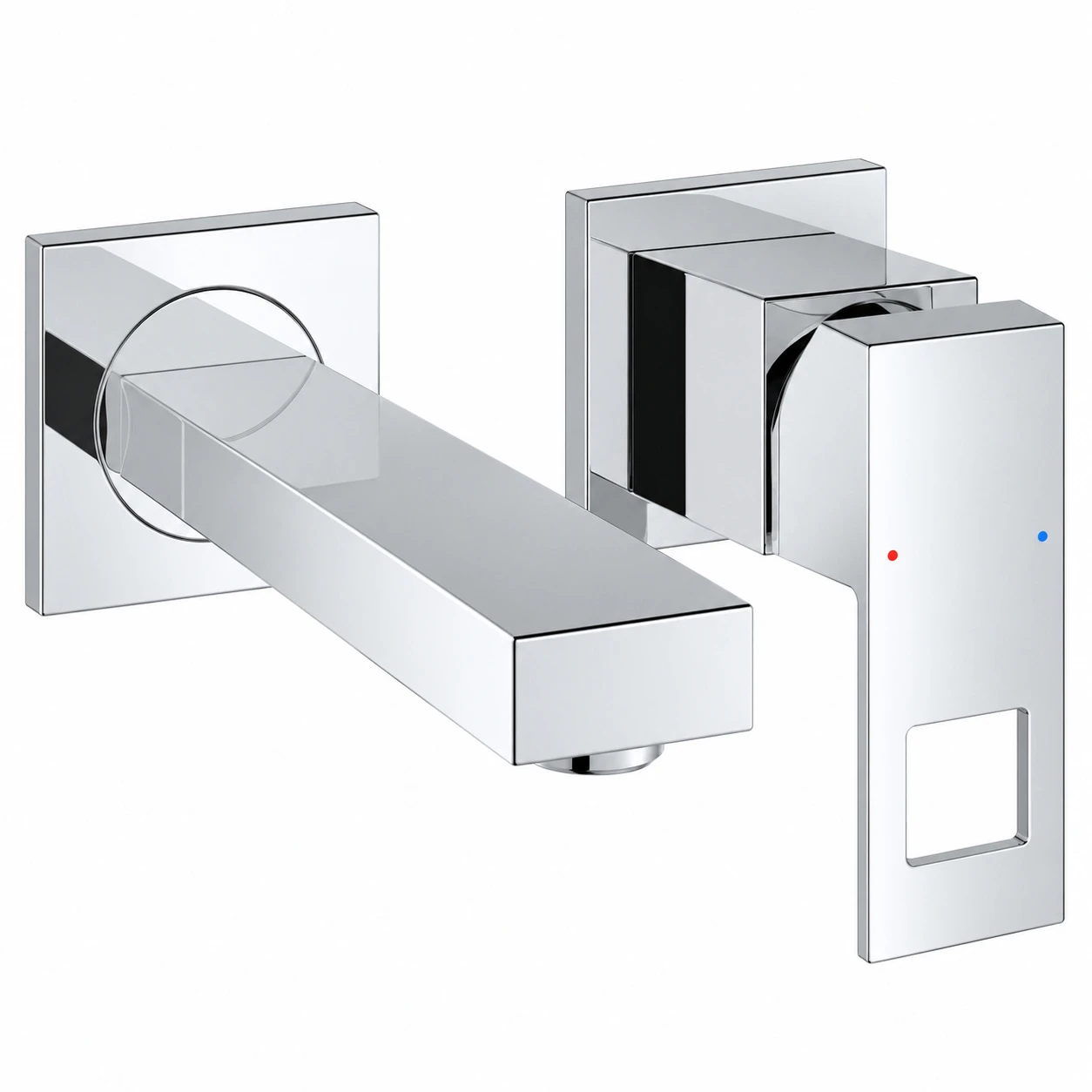 Grohe Eurocube Ohm Trimset Basin 2-h M Brushed Hard Graphite