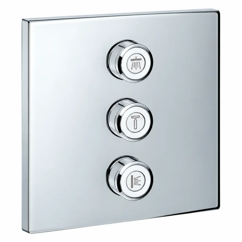 Grohe 29127000 Smartcontrol Conc Valve Trim Sq 3sc product image - Image 1