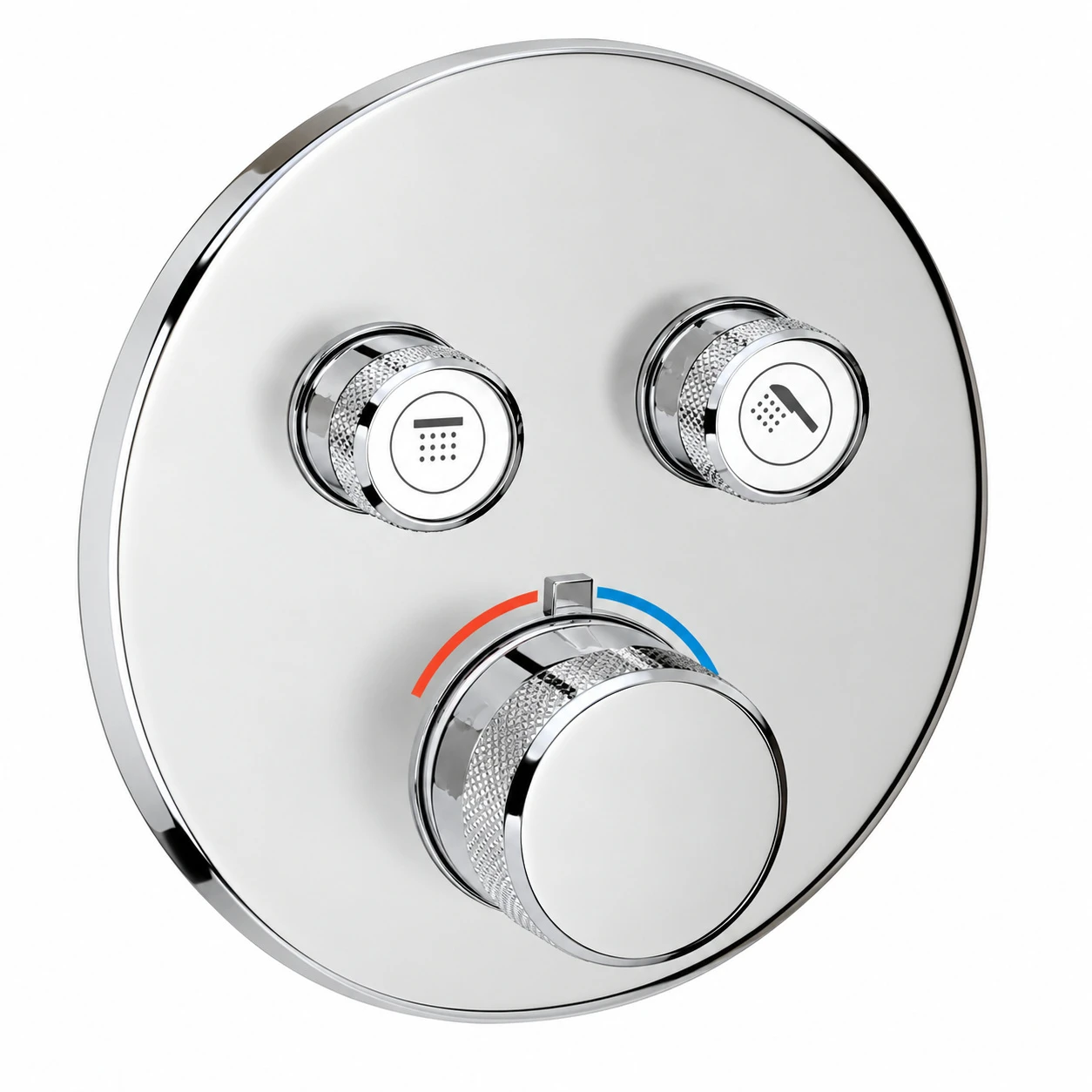 Grohe 29119dc0 Smartcontrol Thm Rnd 2sc Ss SuperSteel - Trim Set Only