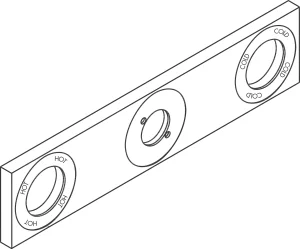 Hansgrohe Spare Back Plate 96757000 for Axor Citterio