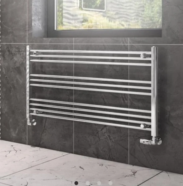 Eastbrook Wingrave 600 X 1200 Straight Multirail Chrome