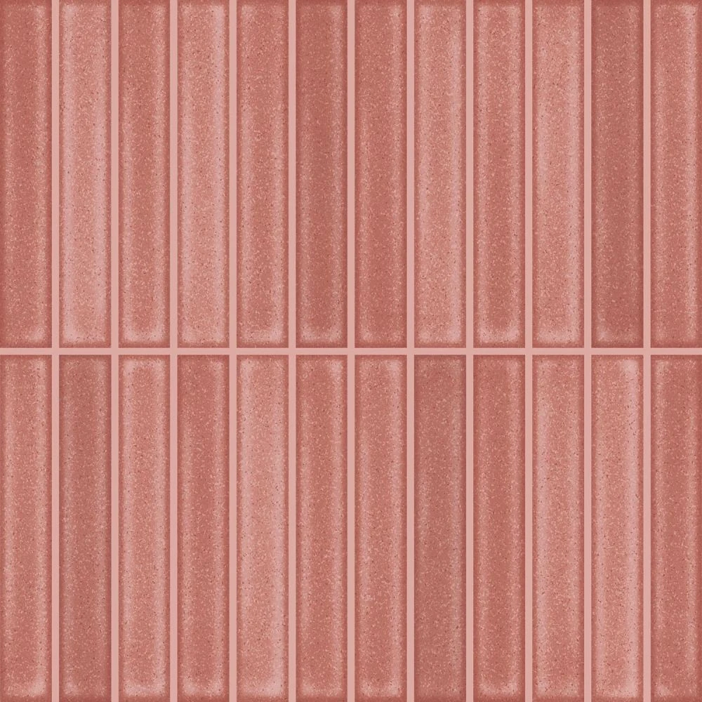 Cubico Komodo Cherry Red Kit Kat Tile 200x200