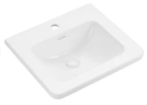 Cubico Eclipse 500mm Ceramic Basin Inc Bottle Trap