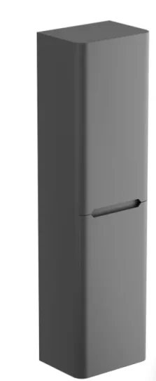 Cubico Eclipse Charcoal Tall Storage Unit product image - Image 1