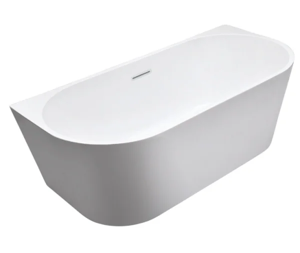 Cubico Eva 1500 X750 Free Standing Bath Inc. Waste Inc. Bath Trap & Adaptor