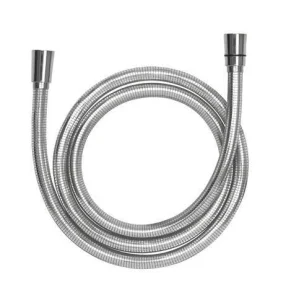 Crosswater Shower Hose 8mm X 1.5m Easyclean Chrome