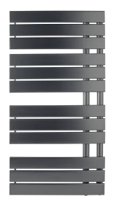 Just Taps Cleo Radiator Brushed Black 1080 X 550