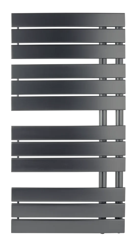 Just Taps Cleo Radiator Brushed Black 1080 X 550 product image - Image 1