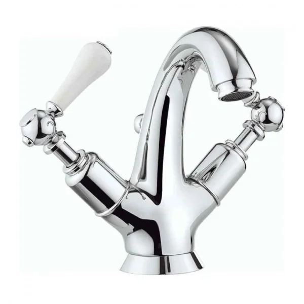 Crosswater Belgravia Lever High Neck Mono Basin With Waste Chrome