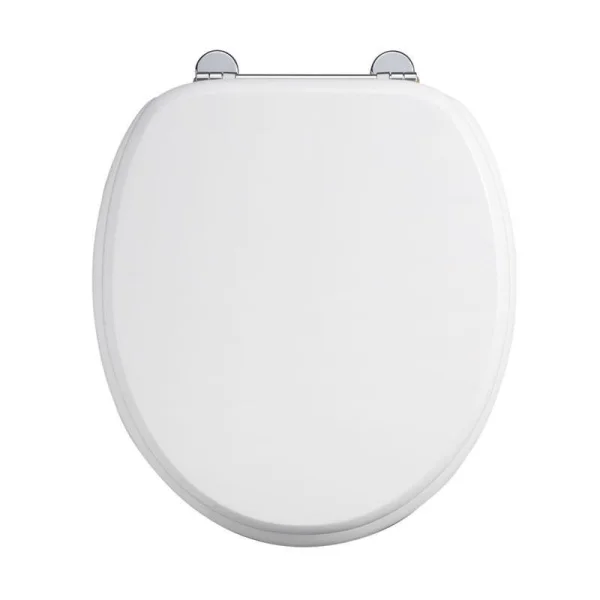 Burlington Toilet Seat Soft Close Gloss White