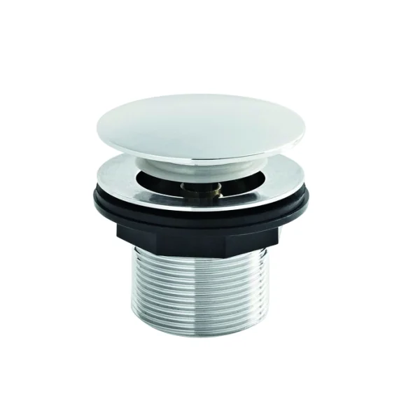 Bc Designs Push Down Bath Waste 60mm (unslotted) Brushed Chrome