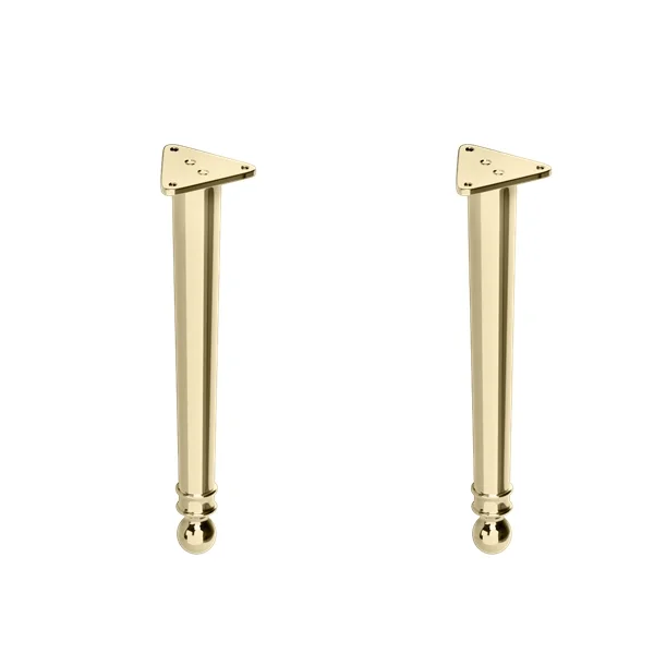 Burlington Chalfont Legs (pair) Gold