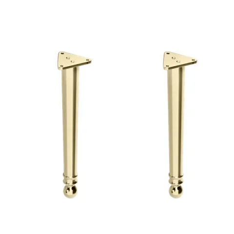 Burlington Chalfont Legs (pair) Gold product image - Image 1
