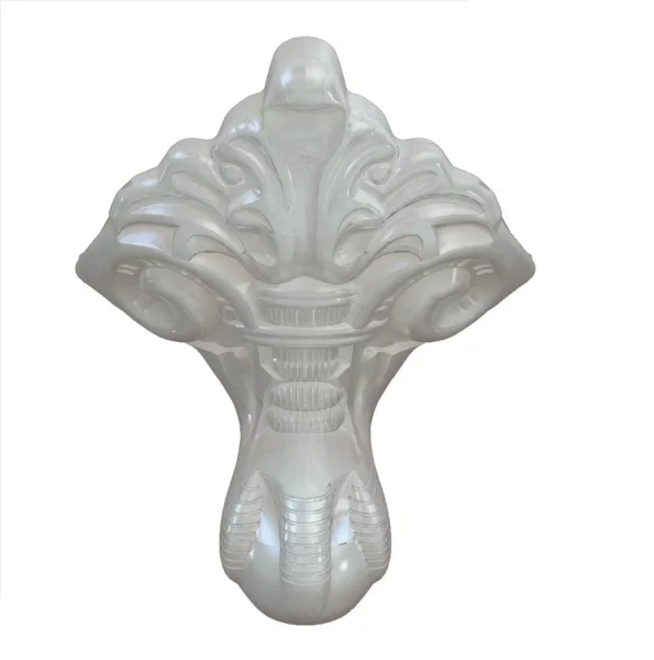 Burlington Aluminium Traditional Bath Leg Set Matt White